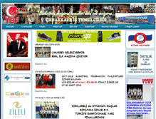 Tablet Screenshot of canakkalebasketbol.com
